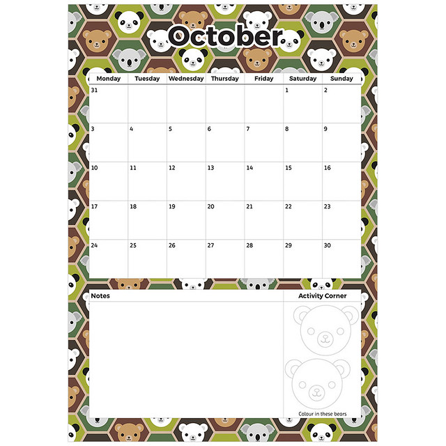 October Printable Planner