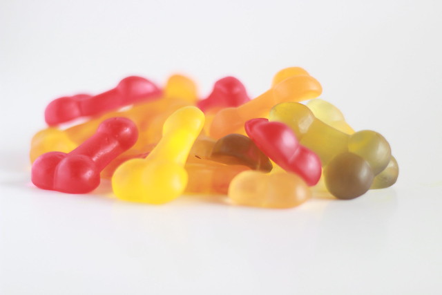 Gummie penis bag of dicks candy!