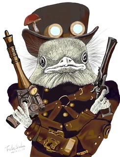 Wild West Bird Ranger with Mushroom Hat 荒野鳥遊俠
