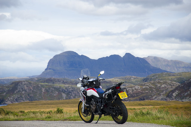 Africa Twin and Suilven