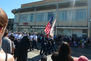 Fleet Week -Columbus Day parade coast guard