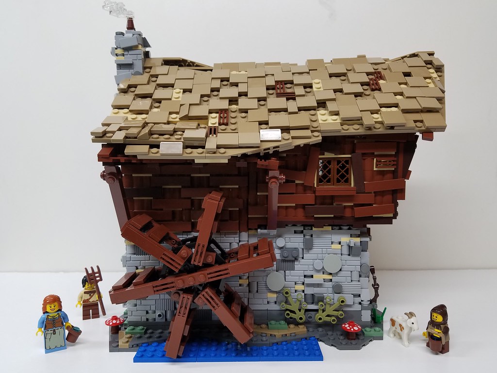 Lego medieval watermill