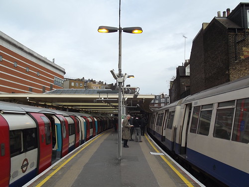 An A stock and a 96 stock at Finchley Road
