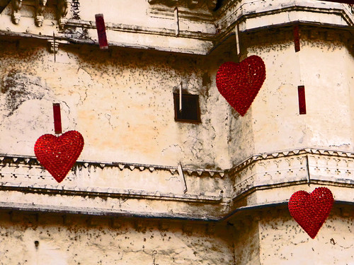 crystal hearts and mirrors (Udaipur, India)