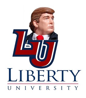 Liberty University Mascot: Donald Trump