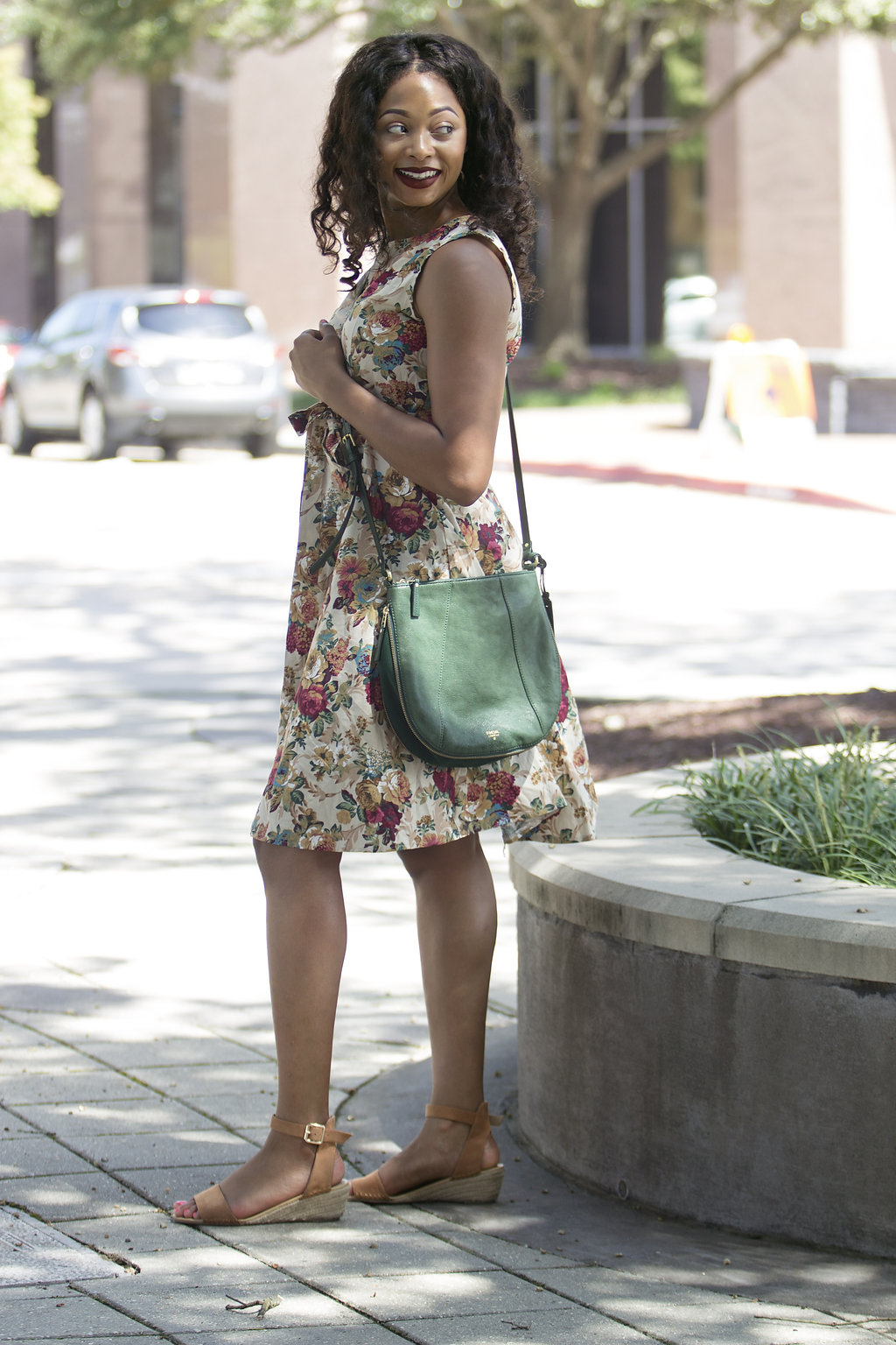 how to wear a skater dress, candace hampton
