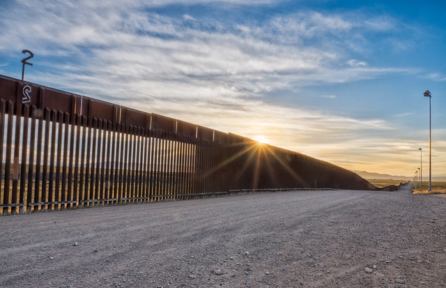 photo of border fence