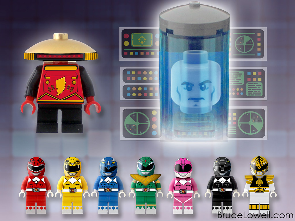 Mighty Morphin Power Rangers LEGO Ideas Project