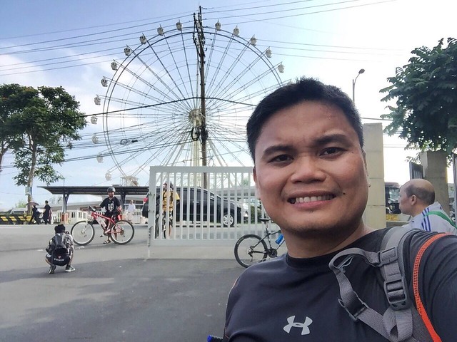 biker in Tagaytay