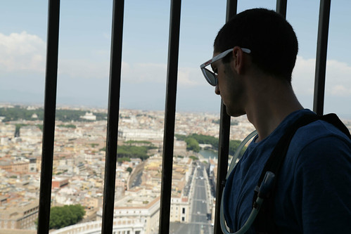View from St. Peter's Basilica dome