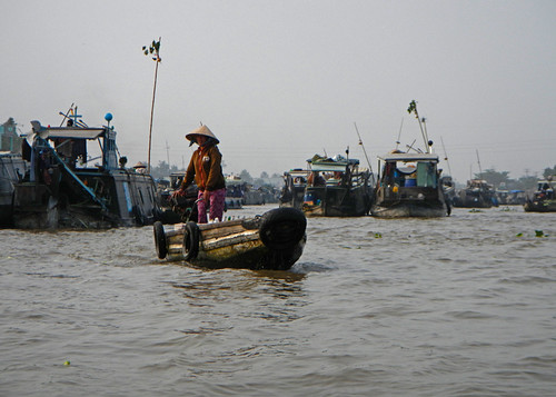 The Drink Vendor, Mekong River Floating Market