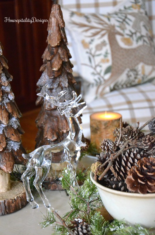 Woodland Christmas Vignette - Crystal Deer - Housepitality Designs