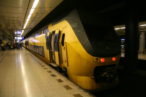 Nederlandse Spoorwegen NS Class 8600/8700/9400/9500 in Amsterdam schiphol station,Haarlemmermeer, North Holland, Netherland /Oct 22, 2016