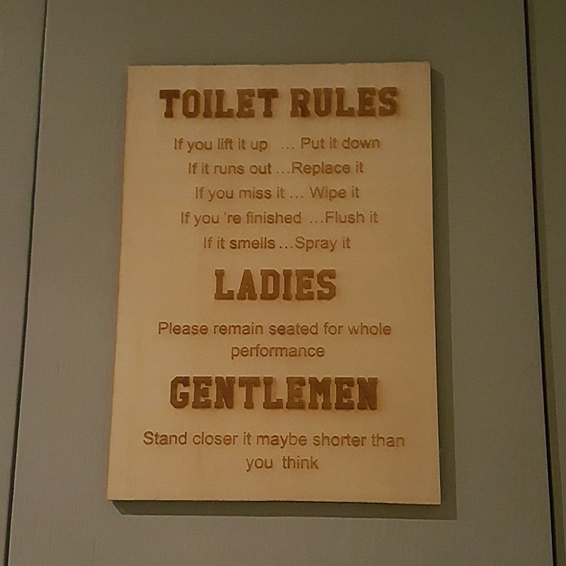 toilet rules