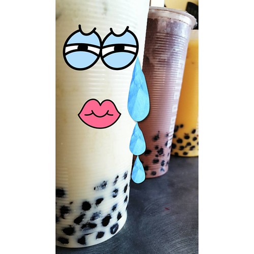 We are OPEN today! Sadly our "Big Overseas Shipment Day" did not go as planned. We're still waiting for our favorite Japanese bubble tea flavors to come in. We hope we will have them within a few day. *fingers crossed* 🚚🚚🚚