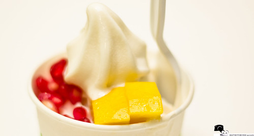 Frozen Yogurt with Fruits