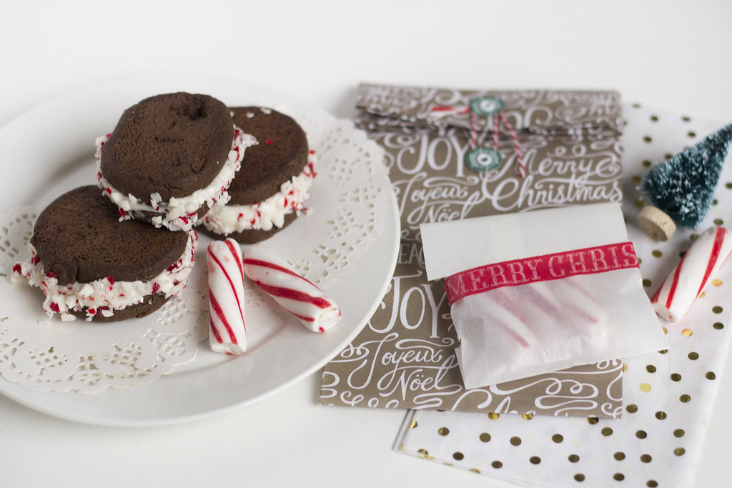 peppermint cookie gift