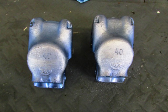 Calipers Showing Anodized Blue Fading