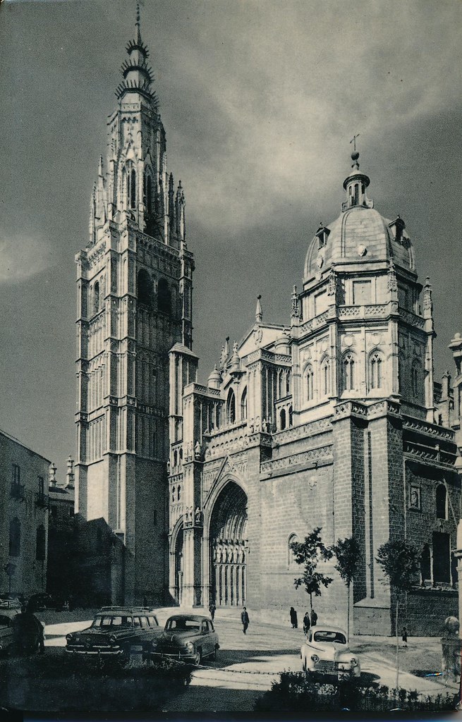 Catedral de Toledo en la primavera de 1955. Fotografía de Cas Oorthuys © Nederlands Fotomuseum, Rotterdam