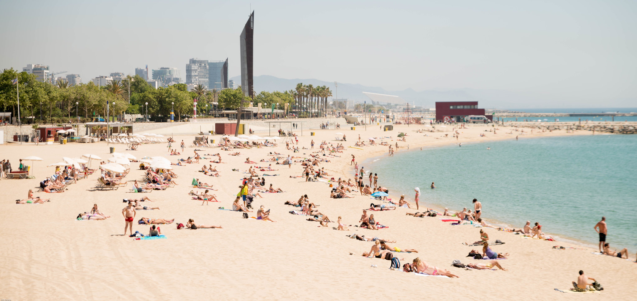 Barcelona Platja Playa beach strand