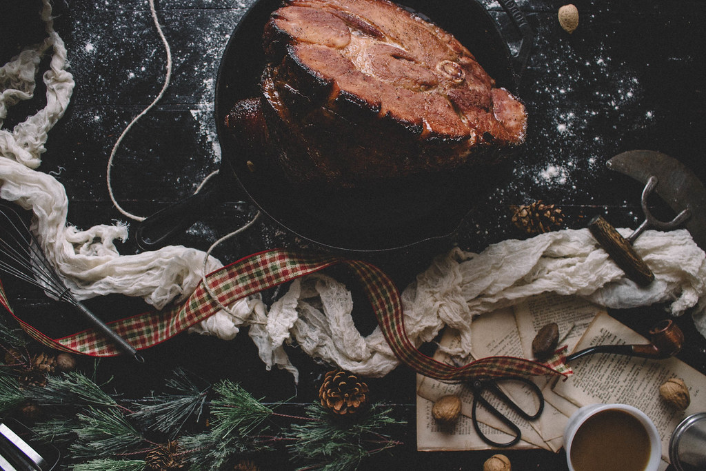 Tis’ the Season for Baking (and Looking) Good | Whiskey Brown Sugar Glazed Ham + French Country Rye Bread with Slow Cooker Brandy Apple Butter | TermiNatetor Kitchen