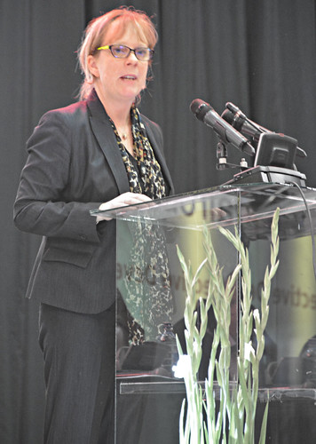 Gwen Hines, DFID's Director for International Relations