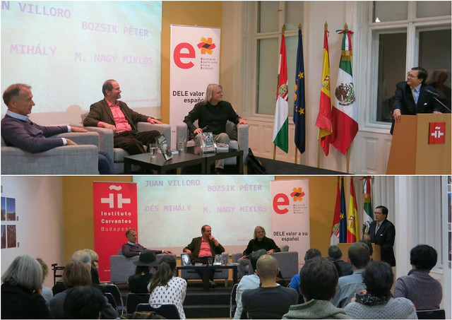 Presentación del libro „El balón dividido” en traducción al húngaro