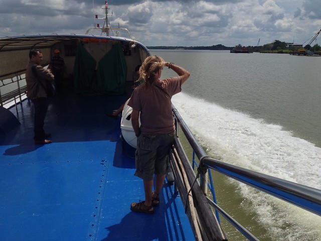 Ferry ride sungai rajang