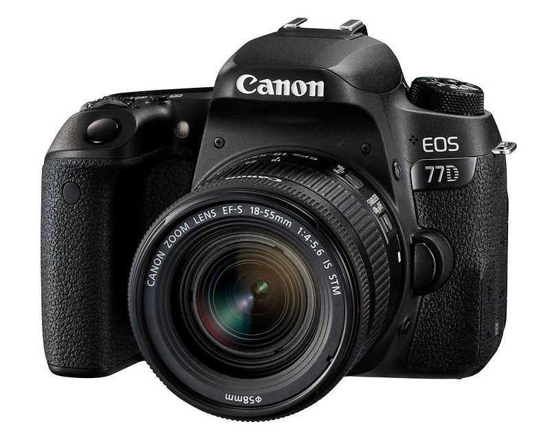Canon EOS 77D; photo courtesy of Canon