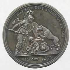 Libertas Americana medal reverse