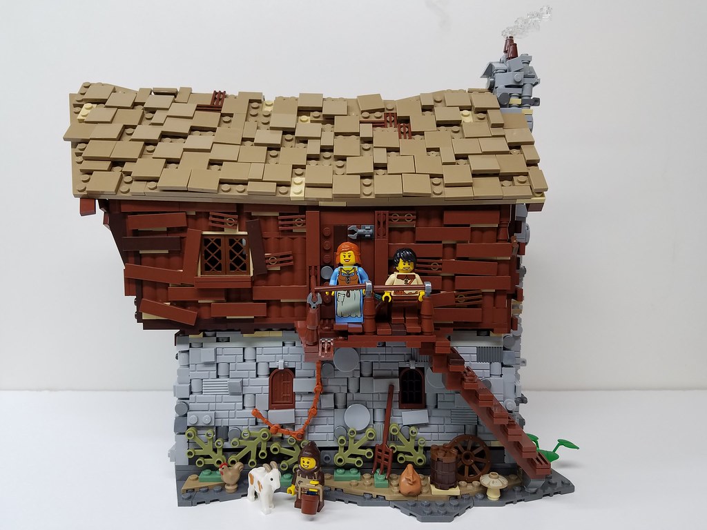 Lego medieval watermill