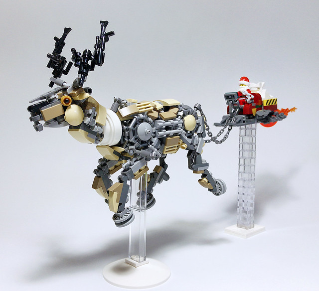 LEGO Mech Reindeer Père Noël