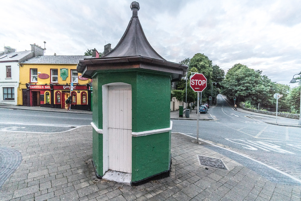 AN ATTRACTIVE DISUSED TOLL BOOTH [ST. LUKE’S CROSS IN CORK]-122661