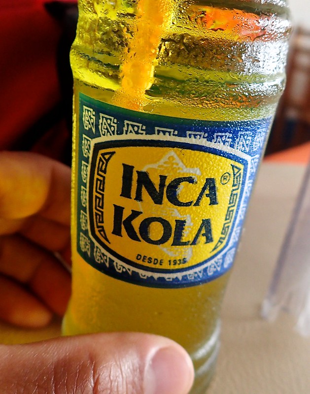 La omnipresente Inca Kola, más popular que la Coca Cola.