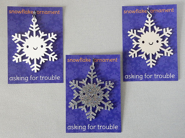 Snowflake ornaments