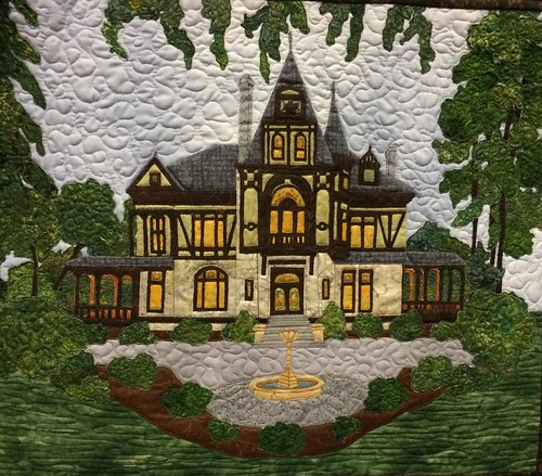 Beringer's Rhine House~ Quilt by Nancy Norman