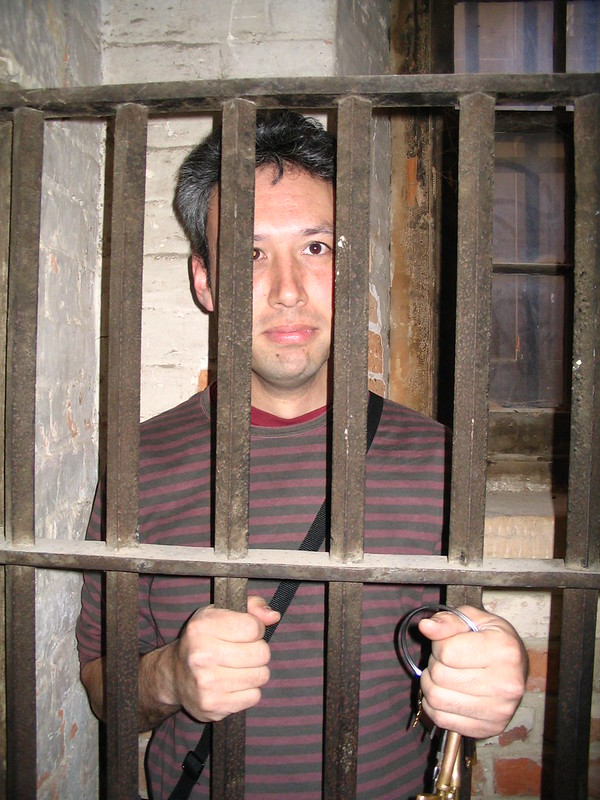 Daniel in Hobart Gaol, October 2006