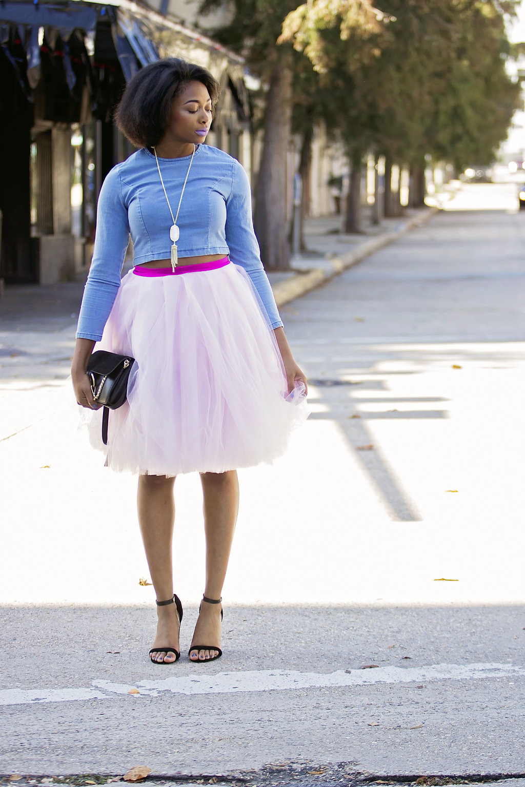 how to dress up a tulle skirt, the beauty beau