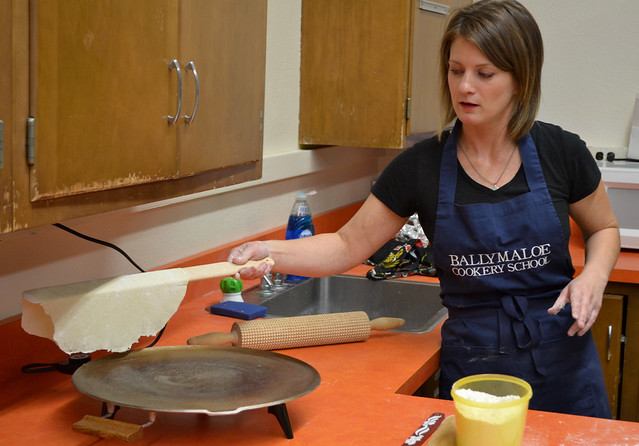 Teaching How To Make Lefse