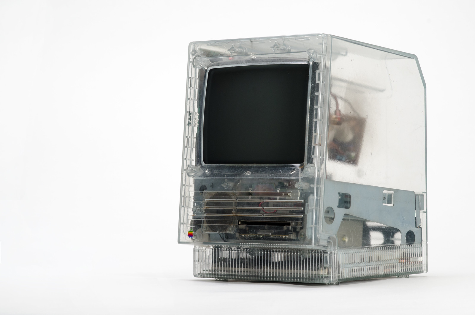 Apple Macintosh SE clear case prototype
