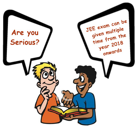 JEE Main 2018 will be conducted multiple times in a year