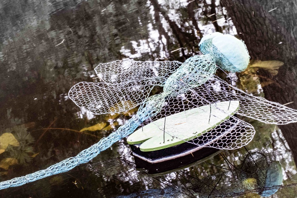 DRAGONFLY BY ANNE McGILL [SCULPTURE IN CONTEXT 2015]REF--10805359