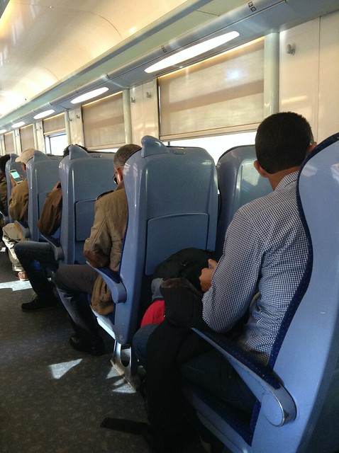 ONCF second-class seats