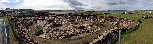 Ness of Brodgar Archaeological dig