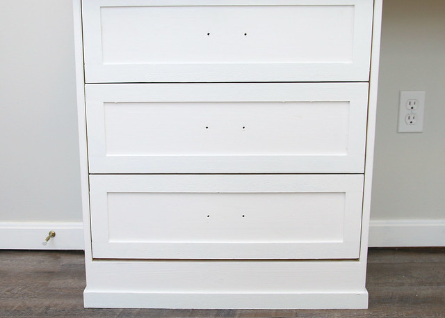 White Small Dresser