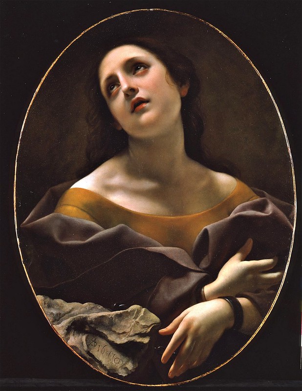Carlo Dolci - Allegory of Patience (c.1677)