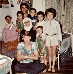 Aunt Sabriye's family, Polyanovo, Bulgaria 1973
