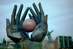 Budapest communist park statues