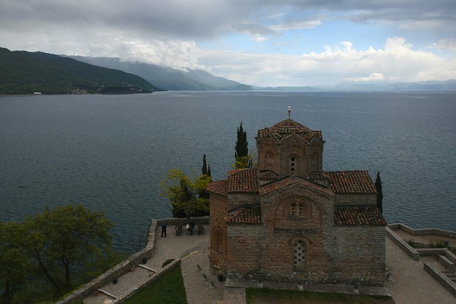 Ohrid, Kirche des Heiligen Johannes von Kaneo (Sveti Jovan Kaneo) (13. Jhdt.) / Охрид, Свети Јован Богослов Канео
