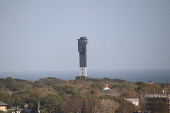 Charleston Lighthouse (Sullivan's Island Lighthouse, South Carolina) - From the Royal Caribbean Grandeur of the Seas -  February 16th, 2019